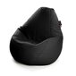 Sėdmaišis Qubo™ Comfort 90, gobelenas, juodas kaina ir informacija | Sėdmaišiai ir pufai | pigu.lt