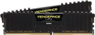 Corsair Vengeance CMK16GX4M2Z3600C20 цена и информация | Оперативная память (RAM) | pigu.lt