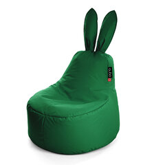 Vaikiškas sėdmaišis Qubo™ Baby Rabbit, gobelenas, tamsiai žalias kaina ir informacija | Qubo Vaiko kambario baldai | pigu.lt