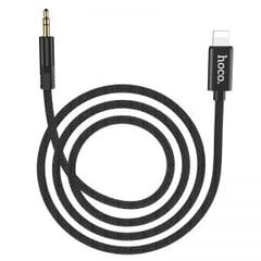 Audio adapteris laidas / kabelis AUX Hoco UPA13 iš Apple Lightning į 3,5 mm, juodas kaina ir informacija | Hoco Mobilieji telefonai ir jų priedai | pigu.lt