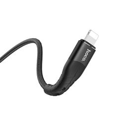 USB kabelis Hoco U64 PD Type-C į Lightning juodas kaina ir informacija | Laidai telefonams | pigu.lt