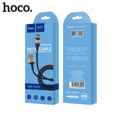 USB kabelis Hoco X26 Type-C, 1.0m, juodas-auksinis kaina ir informacija | Laidai telefonams | pigu.lt