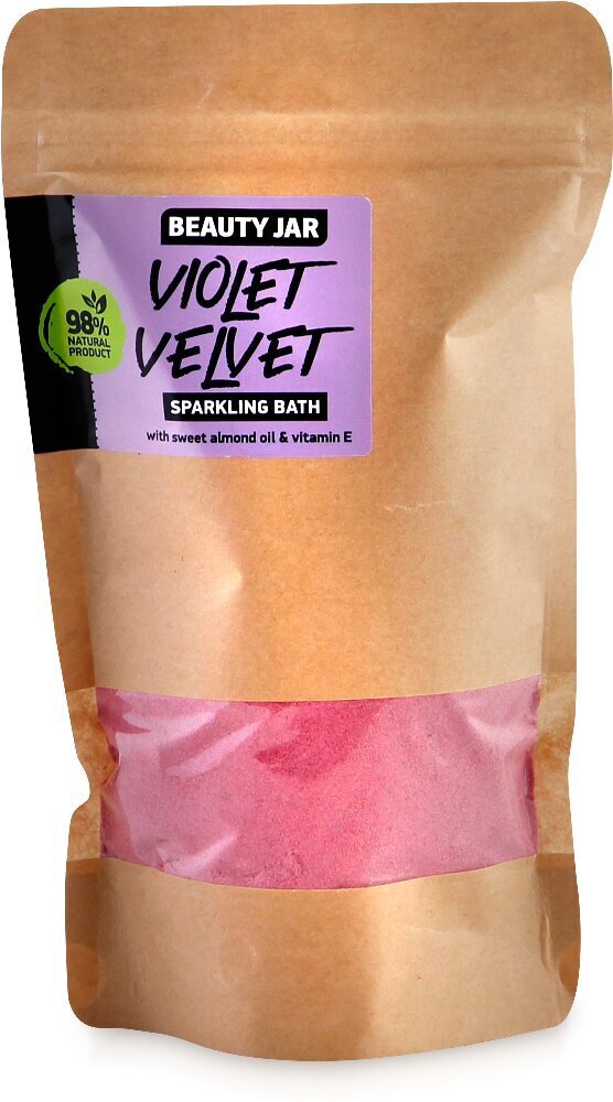 Vonios druska Beauty Jar Violet Velvet, 250 g цена и информация | Dušo želė, aliejai | pigu.lt