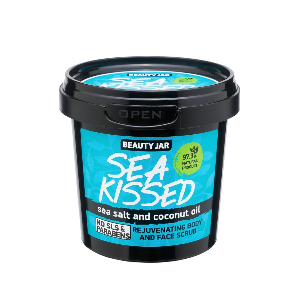 Kūno ir veido šveitiklis Beauty Jar Sea Kissed, 200 g цена и информация | Kūno šveitikliai | pigu.lt