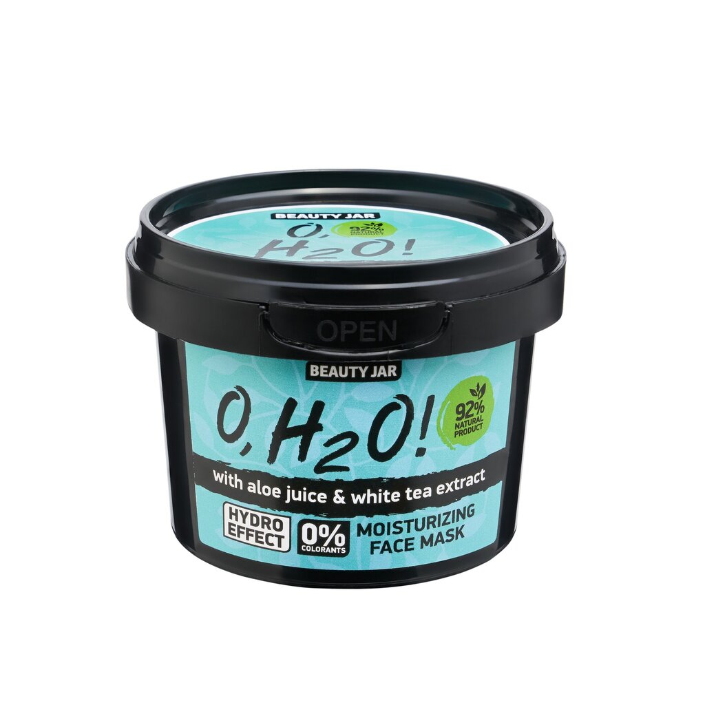 Veido kaukė Beauty Jar O, H2O!, 120 g цена и информация | Veido kaukės, paakių kaukės | pigu.lt