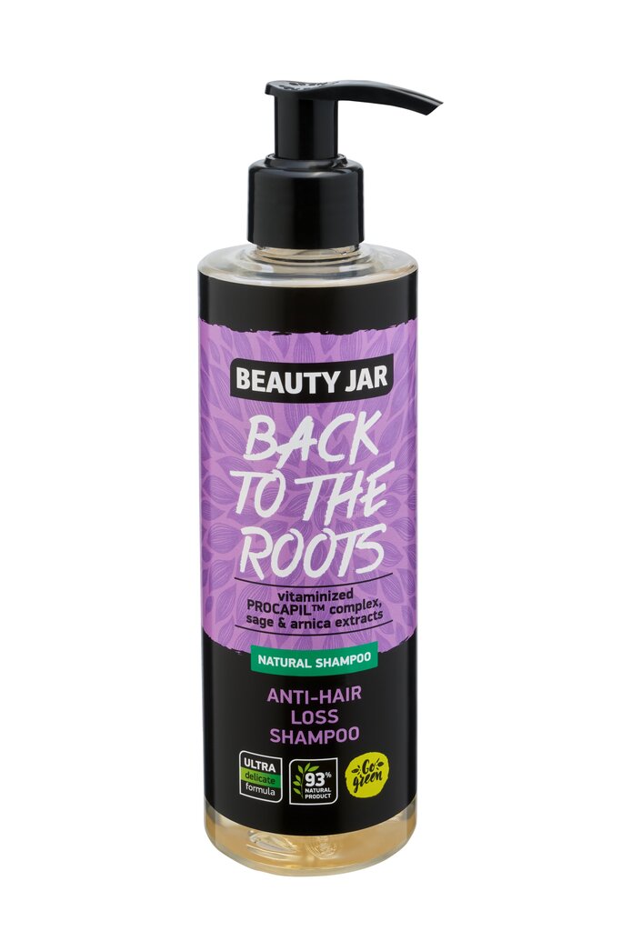 Šampūnas Beauty Jar Back To The Roots Anti-Hair Loss Shampoo, 250 ml kaina ir informacija | Šampūnai | pigu.lt