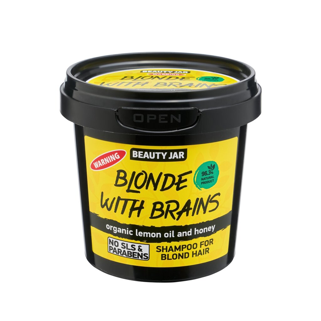 Beauty Jar šampūnas Blonde With Brains, 150 g цена и информация | Šampūnai | pigu.lt