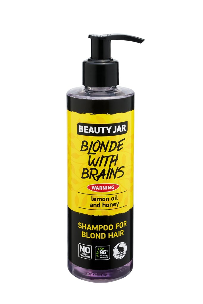 Beauty Jar šampūnas Blonde With Brains, 250 ml цена и информация | Šampūnai | pigu.lt