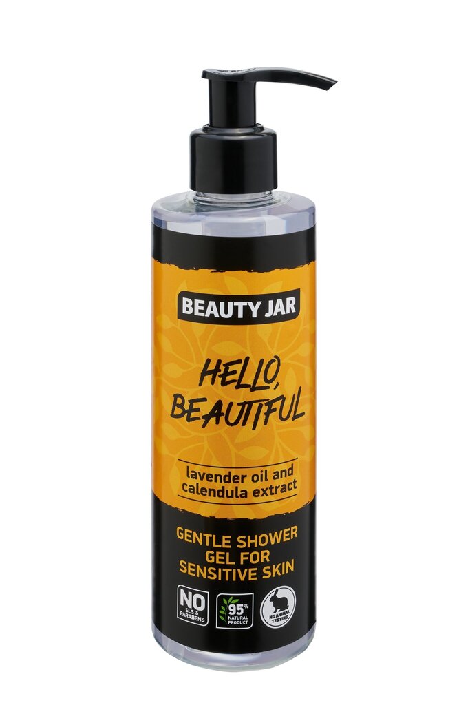 Beauty Jar dušo želė Hello, Beautiful, 250 ml kaina ir informacija | Dušo želė, aliejai | pigu.lt