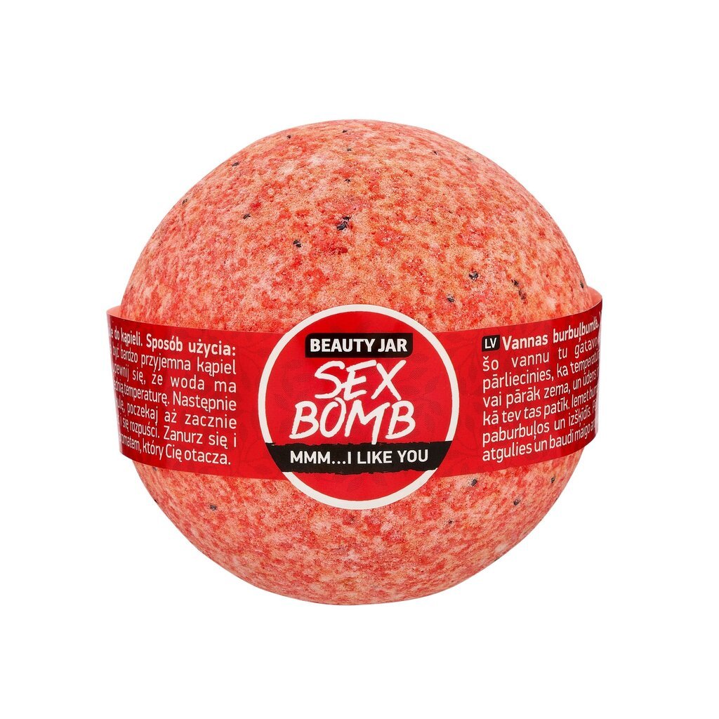 Vonios burbulas Beauty Jar Sex Bomb, 150 g kaina ir informacija | Dušo želė, aliejai | pigu.lt