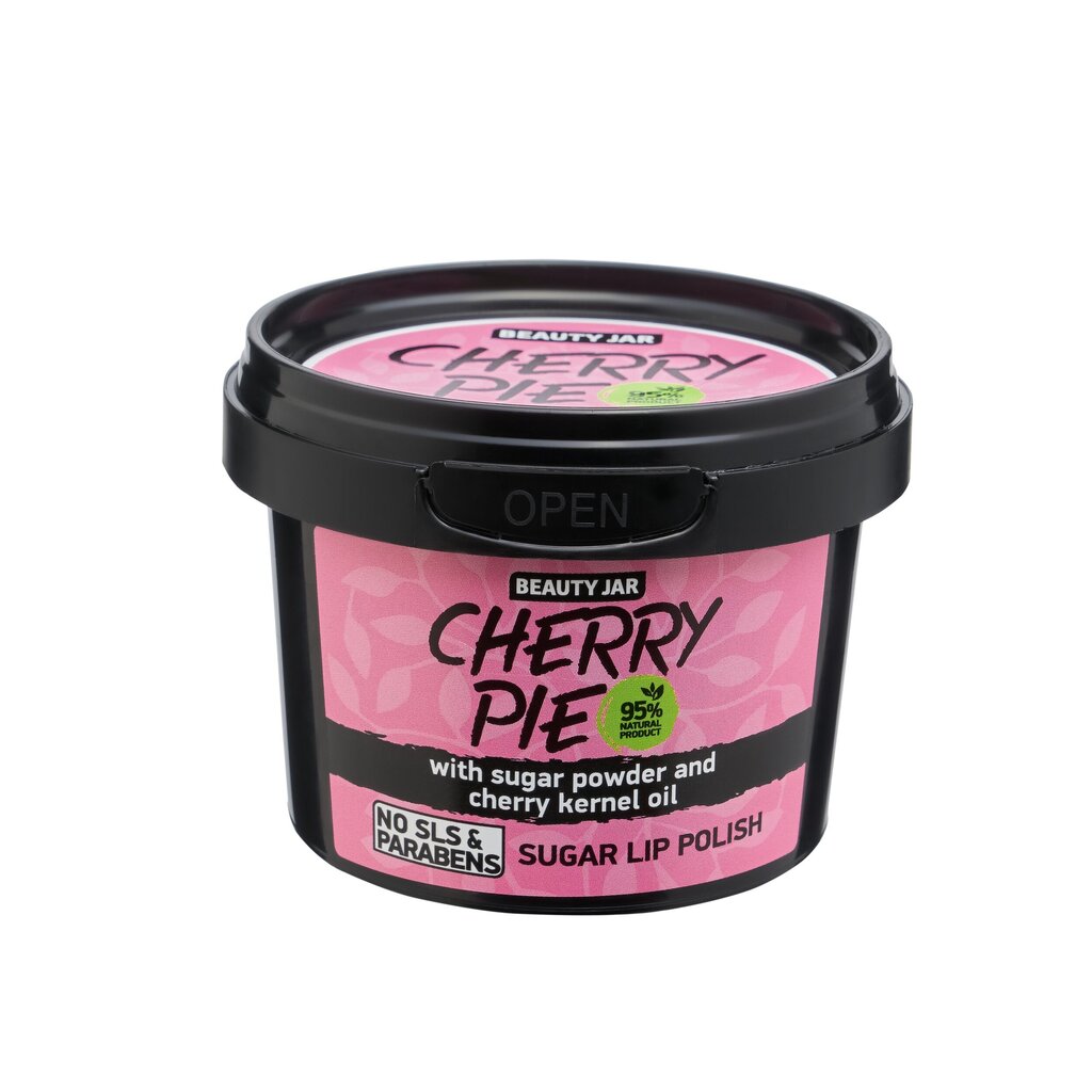 Lūpų šveitiklis Beauty Jar Cherry Pie, 120 g kaina ir informacija | Veido prausikliai, valikliai | pigu.lt