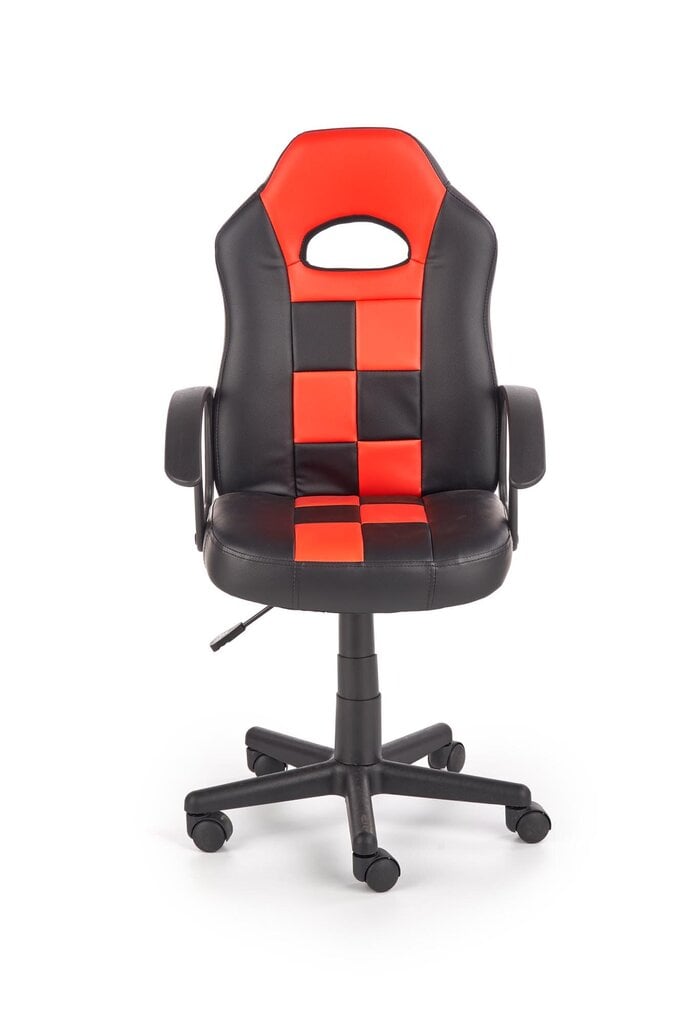 Žaidimų kėdė Halmar Storm, juoda/raudona kaina ir informacija | Biuro kėdės | pigu.lt