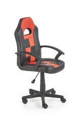 Žaidimų kėdė Halmar Storm, juoda/raudona kaina ir informacija | Biuro kėdės | pigu.lt