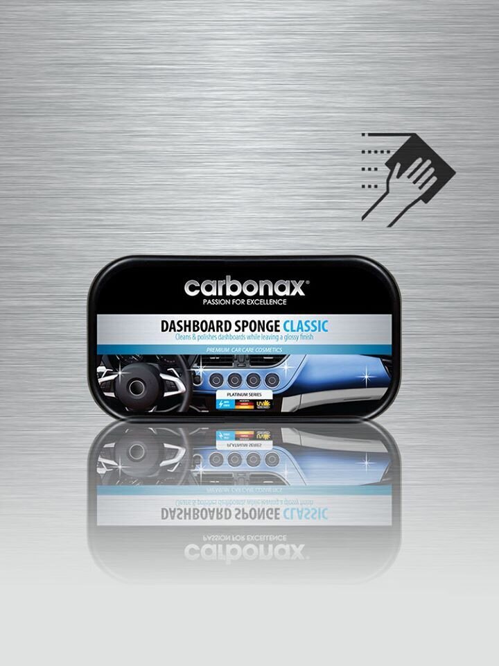 Skydelių valymo kempinė CARBONAX Sponge CLASSIC цена и информация | Valymo šluostės, servetėlės | pigu.lt