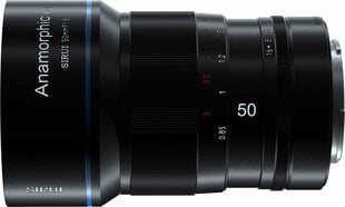 Sirui 50 мм f/1.8 Анаморфный объектив для Fujifilm цена и информация | Объективы | pigu.lt