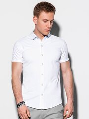 Men's shirt with long sleeves K542 - grey цена и информация | Мужские рубашки | pigu.lt