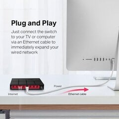 Mercusys MS108G 8-port Desktop Switch цена и информация | Коммутаторы (Switch) | pigu.lt