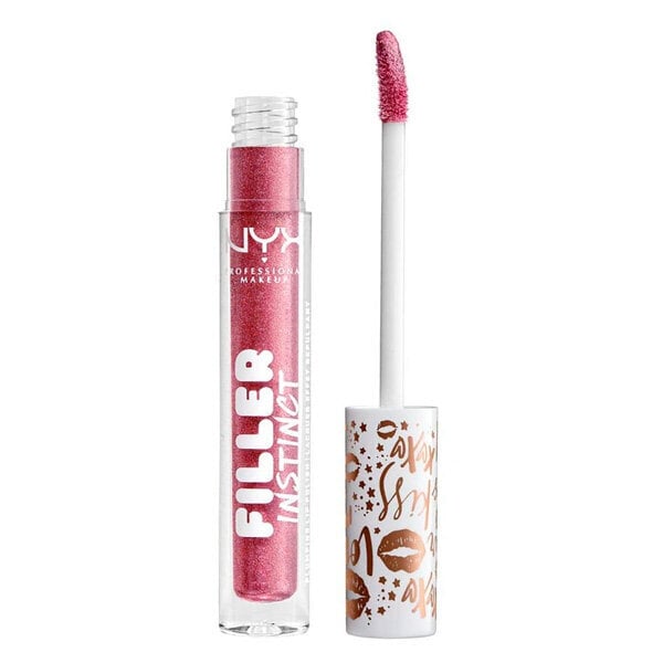 Lūpų blizgis Nyx Ladies Filler Instinct Plumping Lip Polish Gloss Cheap Fills, 2.5 ml kaina ir informacija | Lūpų dažai, blizgiai, balzamai, vazelinai | pigu.lt