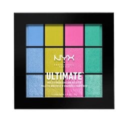 Daugiasluoksnė šešėlių paletė NYX Ultimate, 05 Electric, 1 vnt. цена и информация | Тушь, средства для роста ресниц, тени для век, карандаши для глаз | pigu.lt