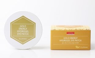 Патчи для глаз Purederm Gold Energy Hydrogel 60 шт. цена и информация | Маски для лица, патчи для глаз | pigu.lt