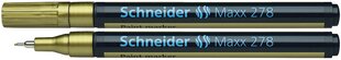 Маркер масляный Schneider Maxx 278 золотистый цена и информация | Письменные принадлежности | pigu.lt