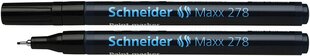Маркер масляный Schneider Maxx 278 черный цена и информация | Письменные принадлежности | pigu.lt