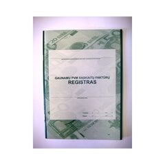 Регистр полученных НДС счетов-фактур A4/48 цена и информация | Тетради и бумажные товары | pigu.lt