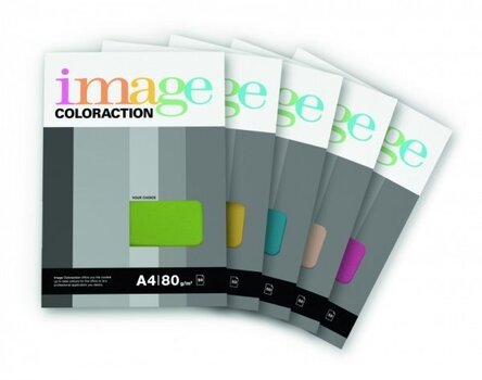 Цветная бумага Image Coloraction 93 A4, 80г, светло-серая (50) 0702-224 цена и информация | Тетради и бумажные товары | pigu.lt