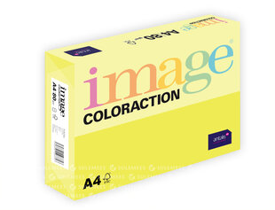 Цветная бумага A4 80г. IC 49, желтого цвета, 500 листов цена и информация | Тетради и бумажные товары | pigu.lt