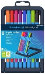 Tušinukų rinkinys Slider Edge XB, 8 spalvų kaina ir informacija | Rašymo priemonės | pigu.lt