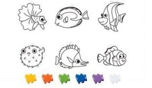 Декоративная краска и подвески TropFish цена и информация | Принадлежности для рисования, лепки | pigu.lt