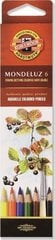 Акварельные карандаши Koh-I-Noor, 6 шт цена и информация | Принадлежности для рисования, лепки | pigu.lt