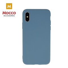 Mocco Ultra Slim Soft Matte 0.3 мм Матовый Силиконовый чехол для Huawei P40 Светло-синий цена и информация | Чехлы для телефонов | pigu.lt