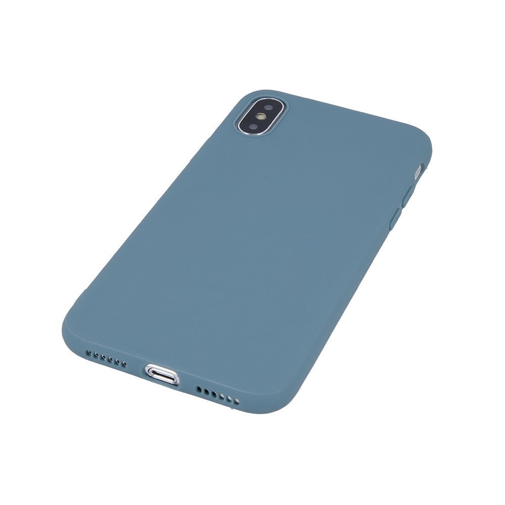 Mocco Ultra Slim Soft Matte 0.3 mm Silicone Case for Apple iPhone 11 Pro Max Light Blue цена и информация | Telefono dėklai | pigu.lt