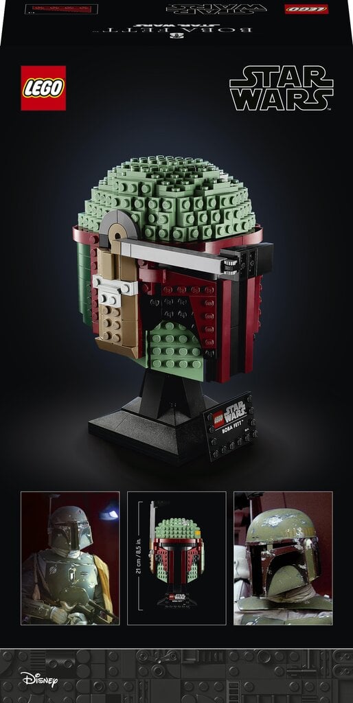 75277 LEGO® Star Wars Boba Fett šalmas kaina ir informacija | Konstruktoriai ir kaladėlės | pigu.lt