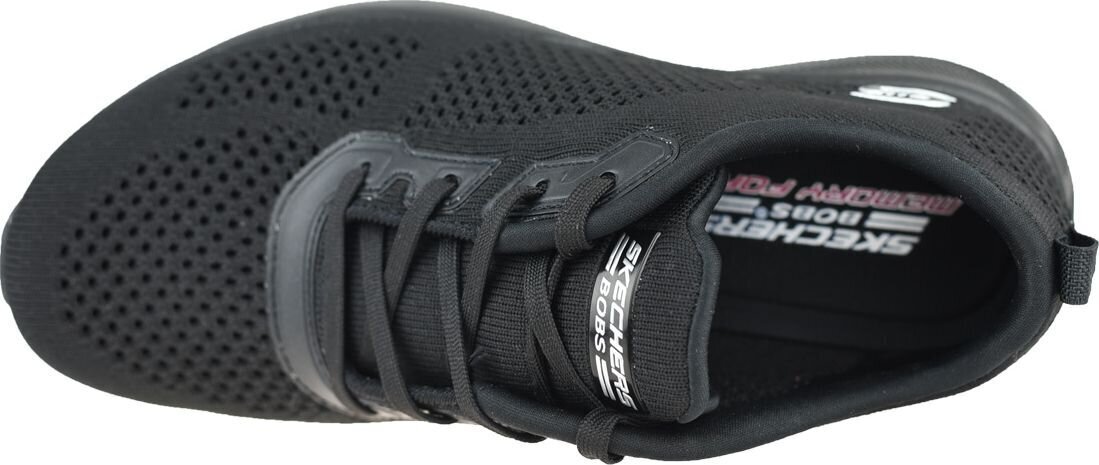 Sportiniai bateliai moterims Skechers Bobs Squad 2 117018-BBK, juodi цена и информация | Sportiniai bateliai, kedai moterims | pigu.lt