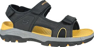 Сандалии для мужчин Skechers Tresmen-Hirano 204106-BLK цена и информация | Мужские шлепанцы, босоножки | pigu.lt