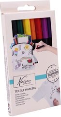 Nassau Fine Art žymeklių tekstilei rinkinys, 8 spalvų kaina ir informacija | Rašymo priemonės | pigu.lt