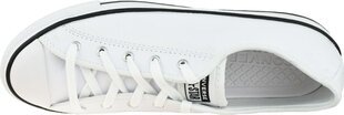 Кроссовки для женщин Converse Chuck Taylor All Star Dainty Ox 564984C, белые цена и информация | Спортивная обувь, кроссовки для женщин | pigu.lt