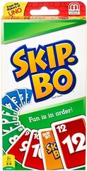 Kortų žaidimai Mattel Skip Bo, DE цена и информация | Настольные игры, головоломки | pigu.lt