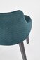 Kėdė Halmar Toledo 3, žalia цена и информация | Virtuvės ir valgomojo kėdės | pigu.lt
