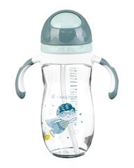 Бутылочка с трубочкой KikkaBoo Tritan Superboy, 12+ месяцев, 300 мл цена и информация | Бутылочки и аксессуары | pigu.lt