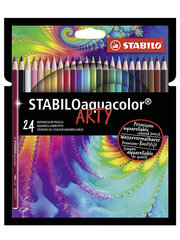 Akvareliniai pieštukai Stabilo, 24 spalvos kaina ir informacija | Piešimo, tapybos, lipdymo reikmenys | pigu.lt