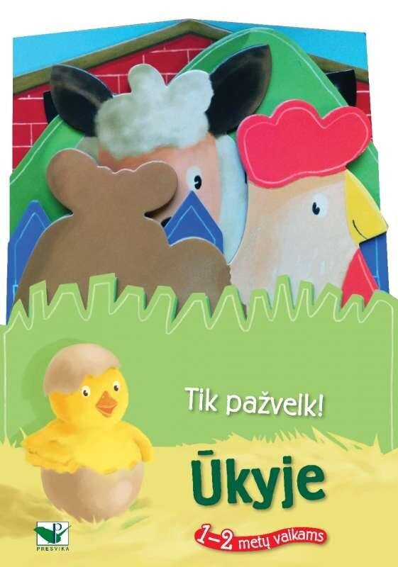 Tik pažvelk! Ūkyje. 1-2 metų vaikams kaina ir informacija | Knygos mažiesiems | pigu.lt