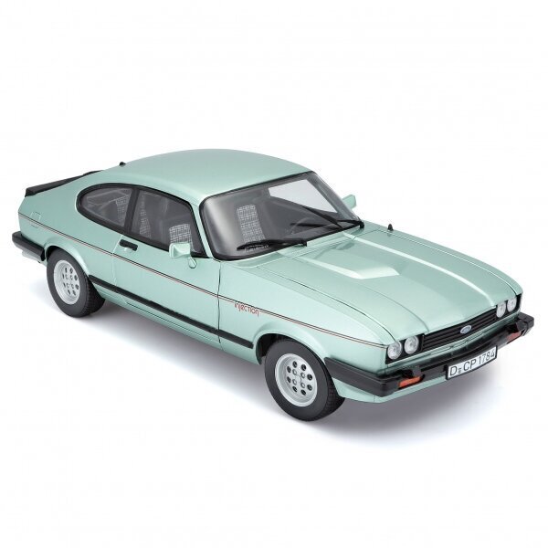 Automodelis Bburago Ford Capri 1973, 18-21093 kaina ir informacija | Žaislai berniukams | pigu.lt