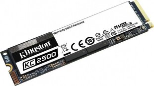 Жесткий диск Kingston SKC2500M8/500G цена и информация | Внутренние жёсткие диски (HDD, SSD, Hybrid) | pigu.lt