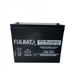 Аккумулятор для лодок Fulbat VRLA 80 Aч цена и информация | Akumuliatoriai | pigu.lt