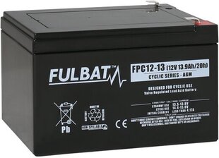 Fulbat FPC12-13, 12V 13.9Ah kaina ir informacija | Akumuliatoriai | pigu.lt