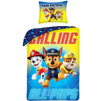 Vaikiškas patalynės komplektas Paw Patrol, 140x200, 2 dalių kaina | pigu.lt