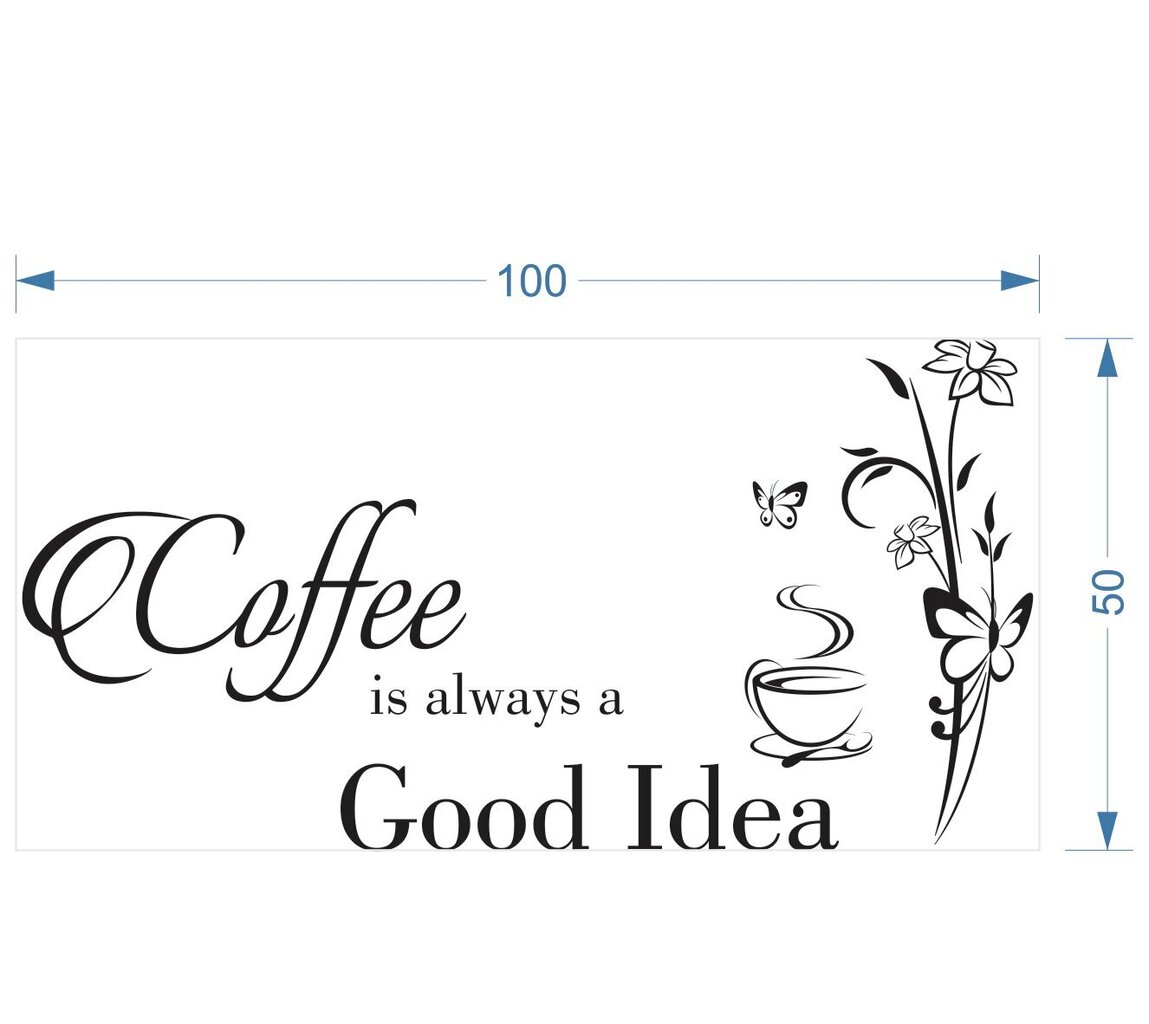 Sienų lipdukas - Coffee good idea kaina ir informacija | Interjero lipdukai | pigu.lt